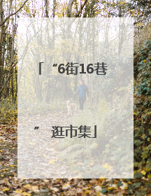 “6街16巷” 逛市集