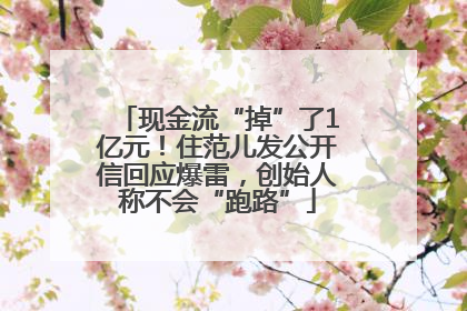现金流“掉”了1亿元！住范儿发公开信回应爆雷，创始人称不会“跑路”