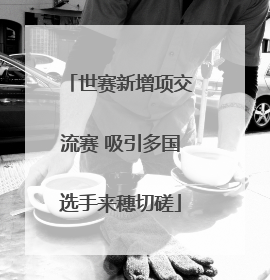 世赛新增项交流赛 吸引多国选手来穗切磋