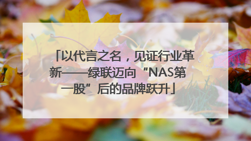 以代言之名，见证行业革新——绿联迈向“NAS第一股”后的品牌跃升