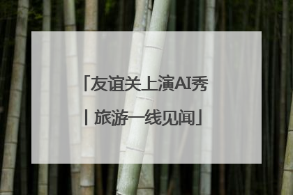 友谊关上演AI秀丨旅游一线见闻