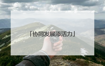 协同发展添活力