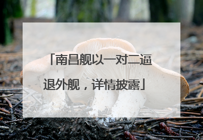 南昌舰以一对二逼退外舰，详情披露