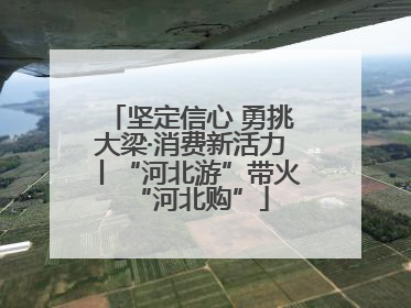 坚定信心 勇挑大梁·消费新活力丨“河北游”带火“河北购”