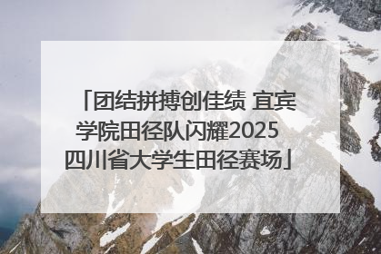 团结拼搏创佳绩 宜宾学院田径队闪耀2025四川省大学生田径赛场
