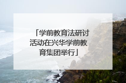 学前教育法研讨活动在兴华学前教育集团举行