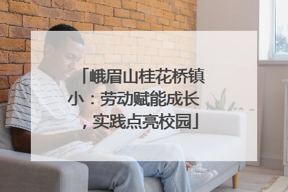 峨眉山桂花桥镇小：劳动赋能成长，实践点亮校园