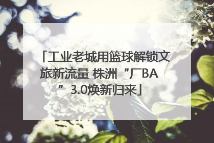 工业老城用篮球解锁文旅新流量 株洲“厂BA”3.0焕新归来