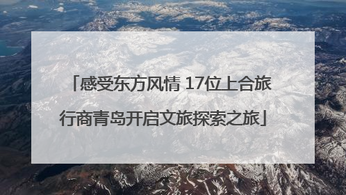 感受东方风情 17位上合旅行商青岛开启文旅探索之旅