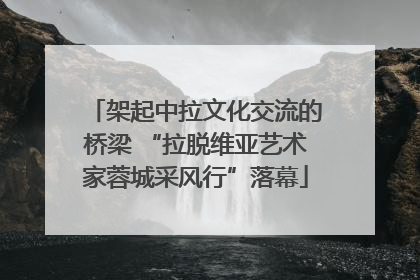 架起中拉文化交流的桥梁 “拉脱维亚艺术家蓉城采风行”落幕