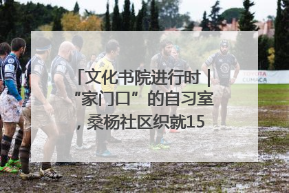 文化书院进行时｜“家门口”的自习室，桑杨社区织就15分钟学习生活圈