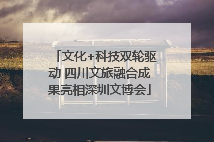文化+科技双轮驱动 四川文旅融合成果亮相深圳文博会