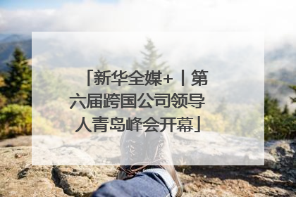 新华全媒+丨第六届跨国公司领导人青岛峰会开幕