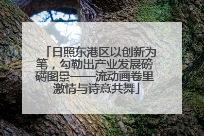 日照东港区以创新为笔，勾勒出产业发展磅礴图景——流动画卷里 激情与诗意共舞