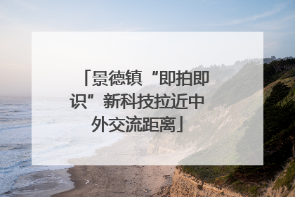 景德镇“即拍即识”新科技拉近中外交流距离