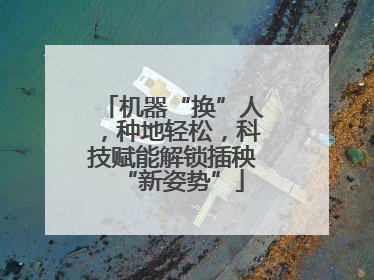 机器“换”人，种地轻松，科技赋能解锁插秧“新姿势”