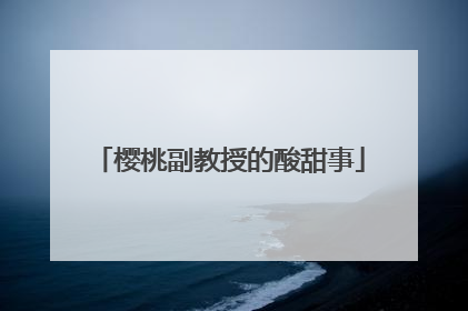 樱桃副教授的酸甜事