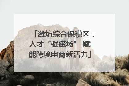 潍坊综合保税区：人才“强磁场” 赋能跨境电商新活力