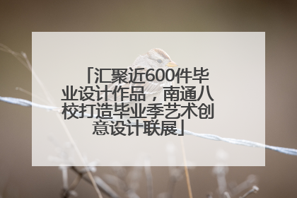 汇聚近600件毕业设计作品，南通八校打造毕业季艺术创意设计联展