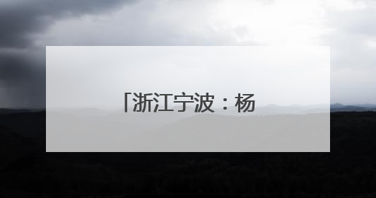 浙江宁波：杨梅挂枝引客来