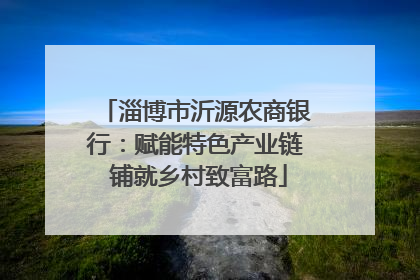 淄博市沂源农商银行：赋能特色产业链 铺就乡村致富路