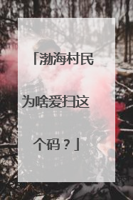 渤海村民为啥爱扫这个码？