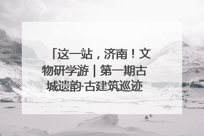这一站，济南！文物研学游｜第一期古城遗韵·古建筑巡迹之旅圆满结束
