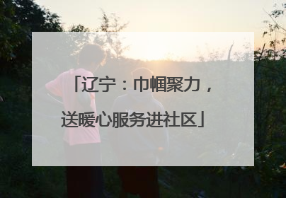 辽宁：巾帼聚力，送暖心服务进社区
