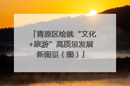 青原区绘就“文化+旅游”高质量发展新图景（图）