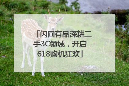 闪回有品深耕二手3C领域，开启618购机狂欢