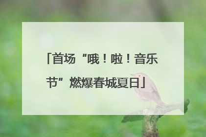 首场“哦！啦！音乐节”燃爆春城夏日