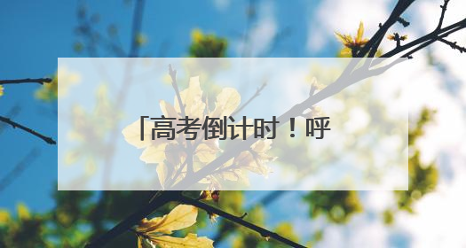 高考倒计时！呼和浩特近3.2万考生迎接高考